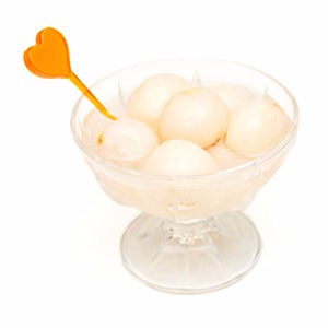 Litchis au sirop