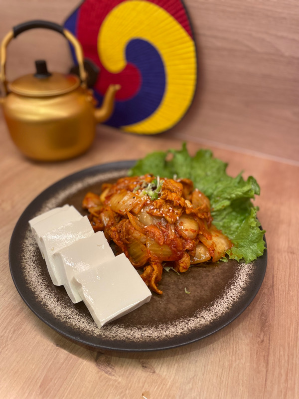 10. Tofu Kimchi 두부김치