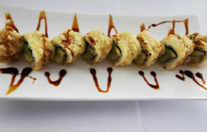 P8. California beignet au fromage avocat