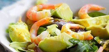 Salades SL3. Salade de crevettes