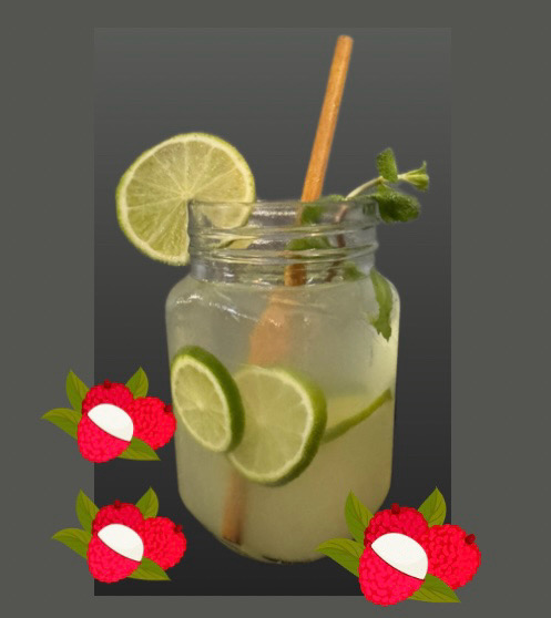 Citronnade litchi maison 🍋🌸
