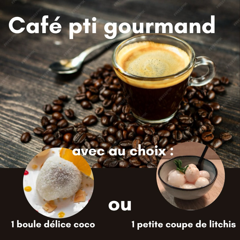 Café petit gourmand 🤗