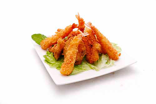 T2. Tempura crevettes et légumes (10 pièces)