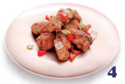 4.Beignets ailes de poulet