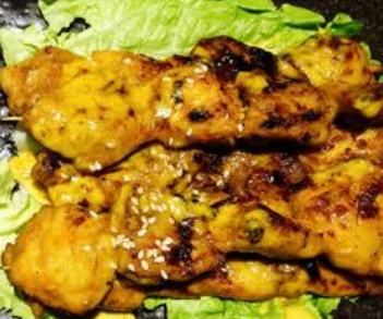 26 Filets de poisson au saté