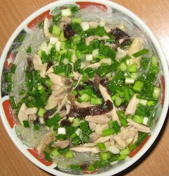 3 Potage au vermicelle et poulet