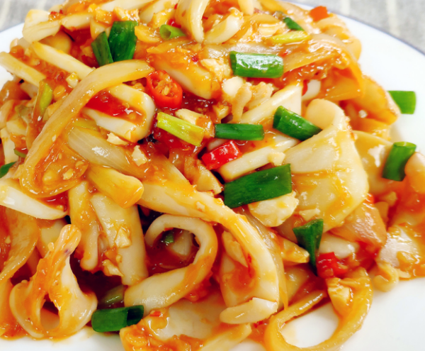 T11 Calamars sautés à la thaï