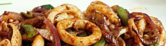 24 Calamars au saté