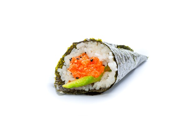 100. Temaki spisy sake 1pz (1.3.4.11. Spicy)
