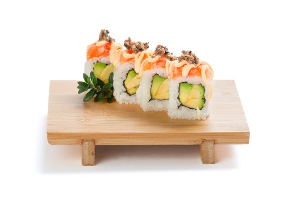 88. Tartufo salmon roll 4pz (1.3.4.spicy)