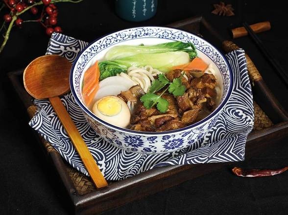 S11. Soupe de nouilles aux travers d'agneau