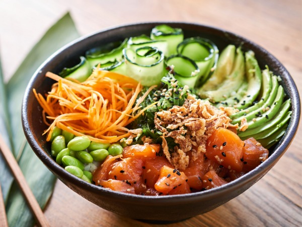 PB1. Poké bowl saumon