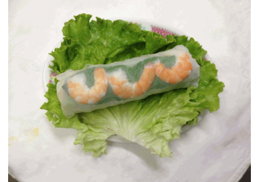 Rouleau de printemps crevettes