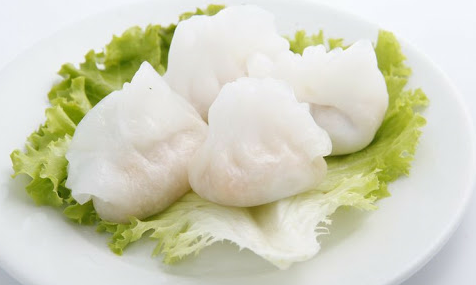 E5. Raviolis aux crevettes à la vapeur