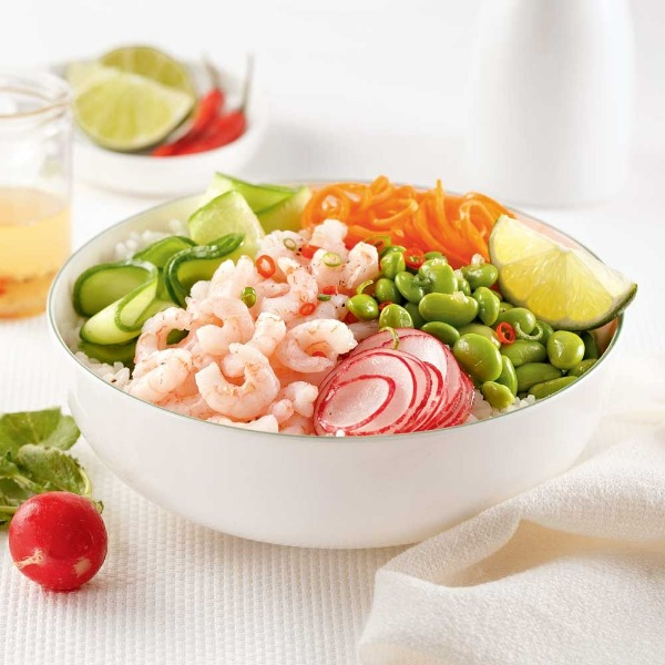 PB3. Poké bowl crevettes