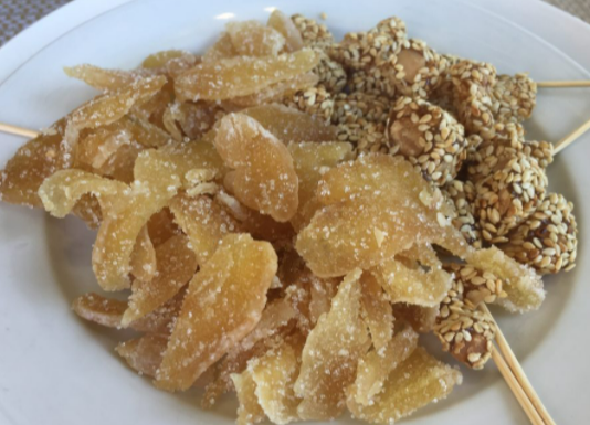 Gingembres confits