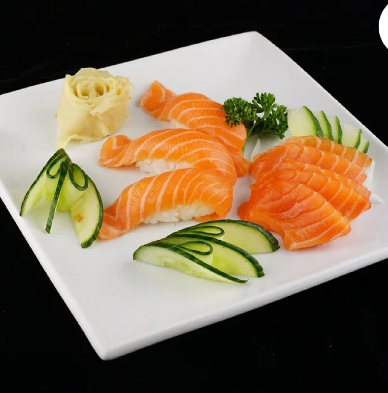 menuR2  3 sushi saumon,5sashimi saumon 