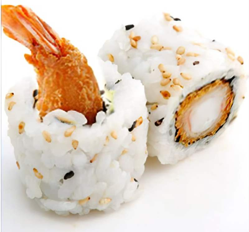 8p California tempura crevettes avocat (1 acheter= 1 offre 🎁)