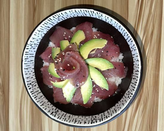 Chirashi thon & avocat