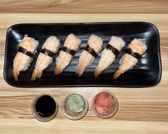 Sushi crevettes 6pcs