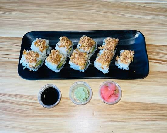 Crunch saumon cheese roll 6pcs