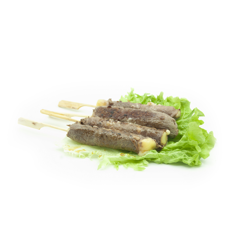 J37. Yakitori bœuf au fromage(5 pcs)