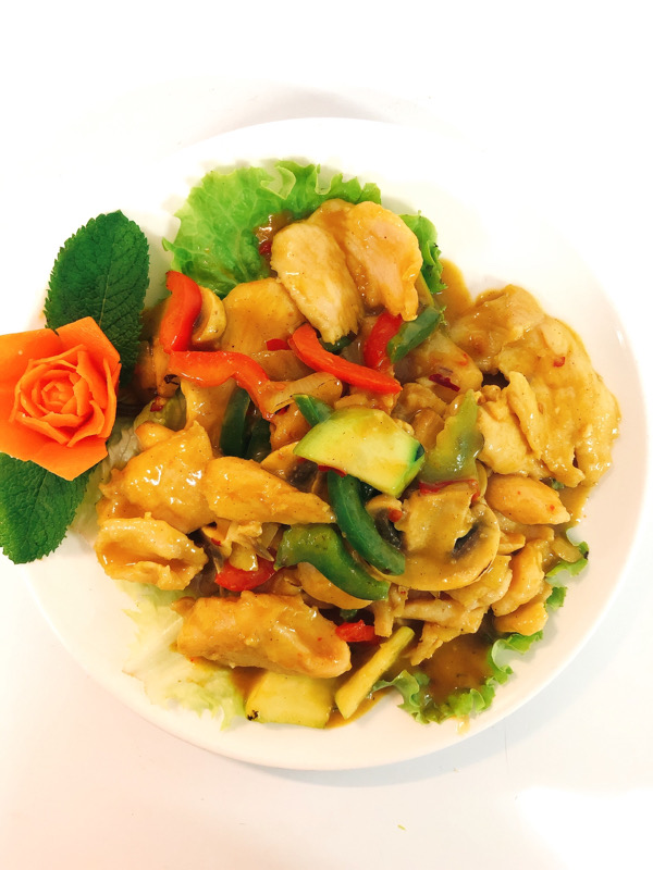 50.Poulet au curry