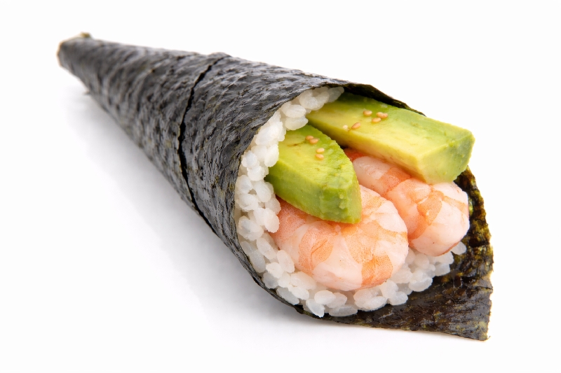 T4 Témaki crevette avocat