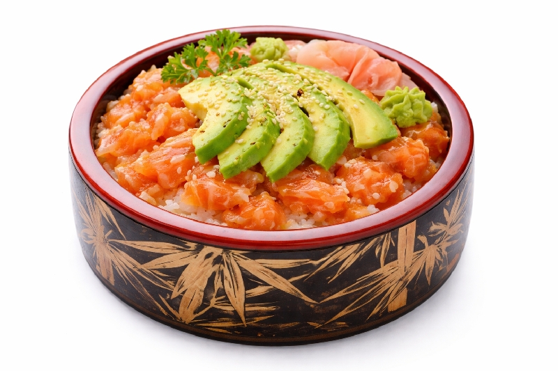 CC2 Chirashi Tartare Saumon avocat