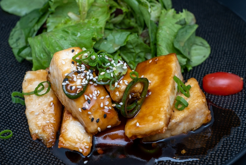 Kajiki teriyaki (spicy option)