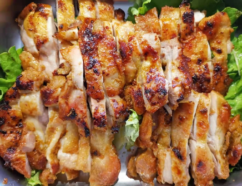 Poulet à la citronnelle