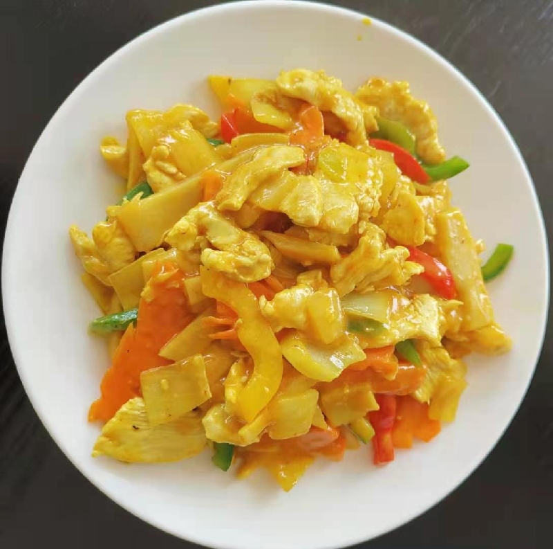 Poulet au curry