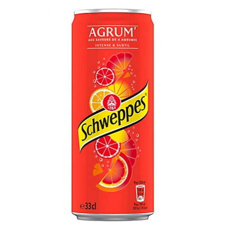 Schweppes agrumes 33cl