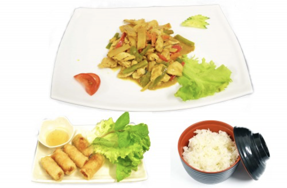 Menu: Entrée+ Plat+ Accompagnement