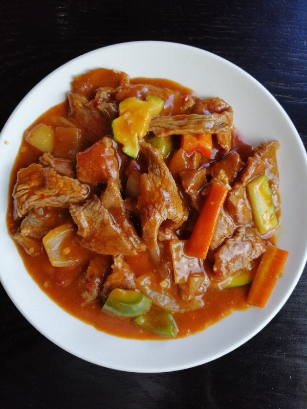 Boeuf au saté