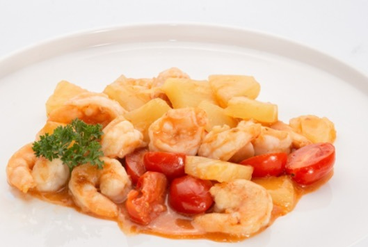146. GAMBERETTI IN AGRODOLCE