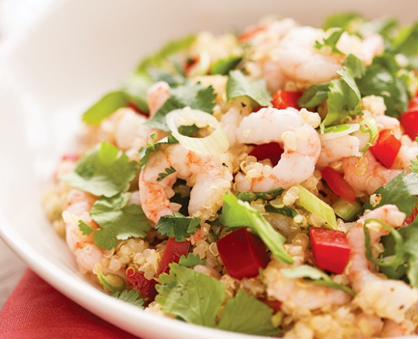 Salade de Soja aux crevettes