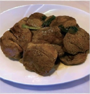 SP23.红烧素鸡 ToFu braisé à la Sauce Soja