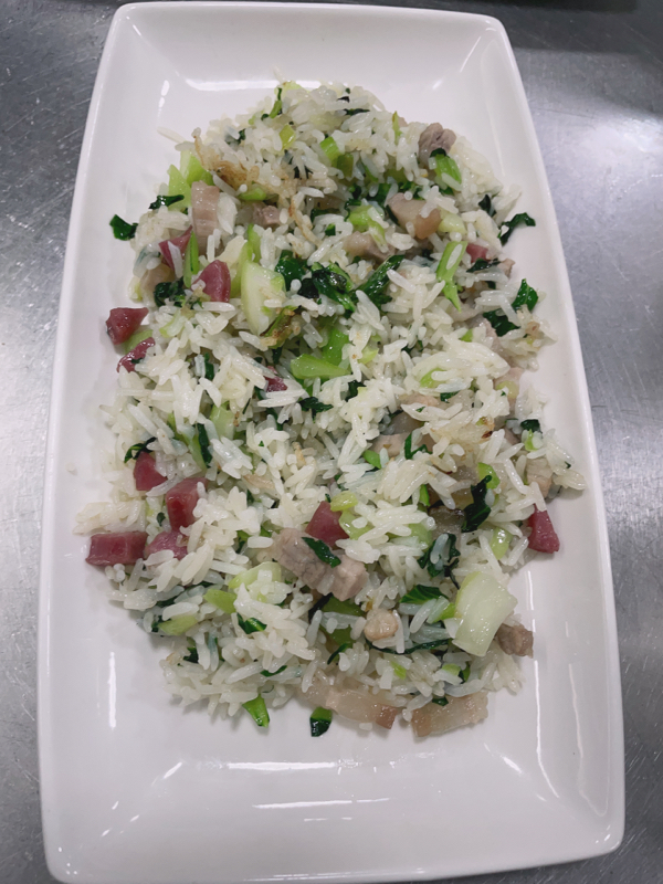 SP13.上海咸肉菜饭.Riz sauté au porc à la Shanghaienne