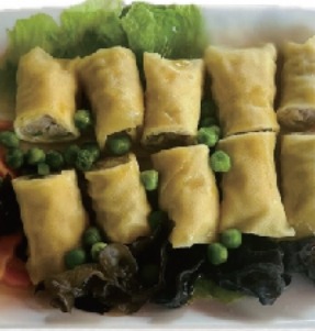 SP21.上海百叶包.Rouleaux de tofu au porc
