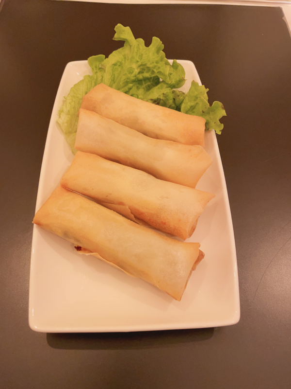 SP5.上海春卷.Nems de Shanghai (4pcs) (poulet et légumes)