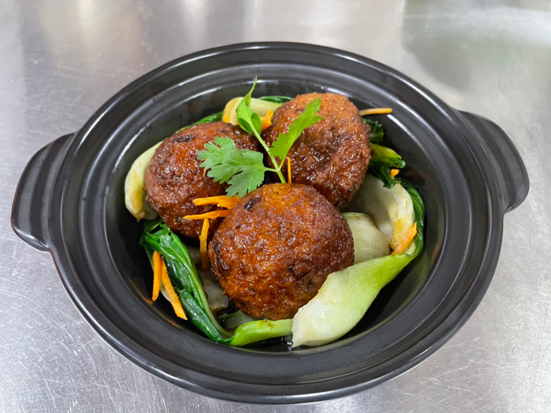 SP15.红烧狮子头.Boulettes de porc à la sauce brune