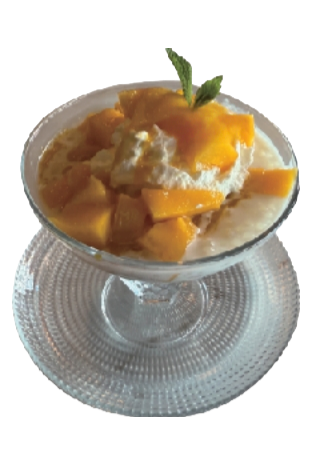DE5. 西米露. Bille de tapioca chine au lait de coco et mangue fra?che