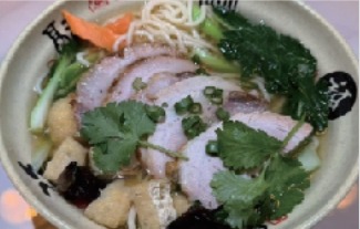S4.卤肉汤面 Soupe de nouilles au porc mariné