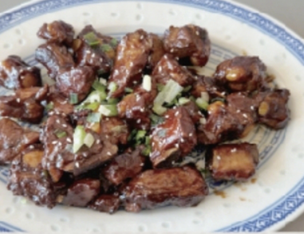 SP18. 糖醋排骨.Travers de porc caramélisé