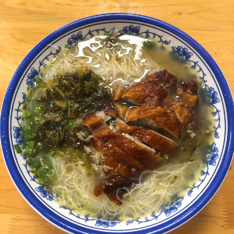 25. 烤鸭汤面🍜 Soupe de nouilles au canard laqué