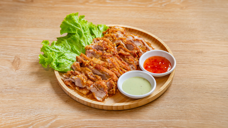 5 炸鸡排 Poulet croustillant du chef