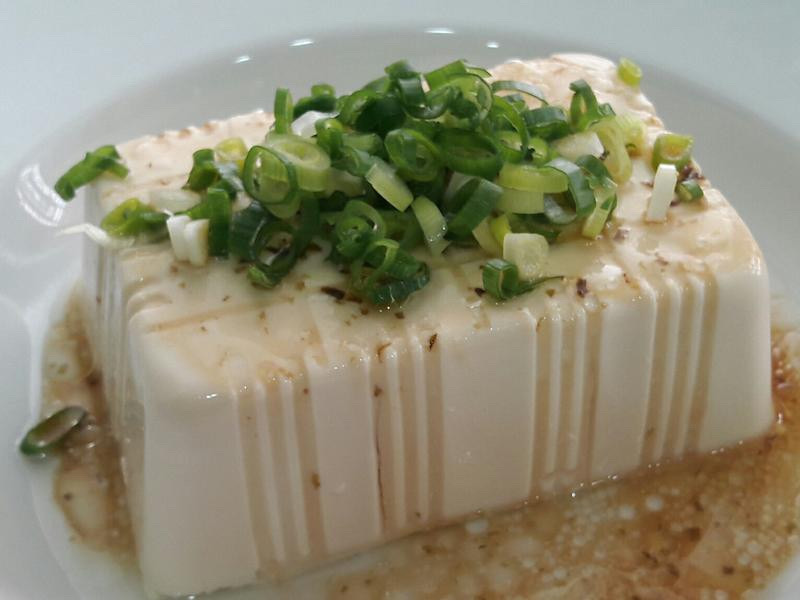 H9-flan de tofu à la sauce soja