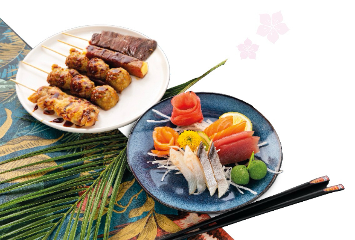 Menu（ J ）: Sashimi Yakitori