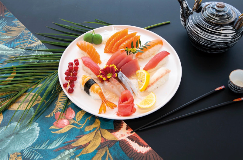 Menu（ H ）: Sashimi Sushi